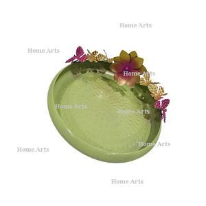 Bol à fleurs de forme ronde fait à la main Urli Qualité supérieure Taille personnalisée Urli en laiton à un prix acceptable Urli - Product Image 3