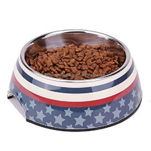 Modern Stainless Steel Waterproof Durable Pet Food <b>Bowl</b> XL Size 250ml 100ml 200ml 1.5L Capacity <b>Sticker</b> - Product Image 1