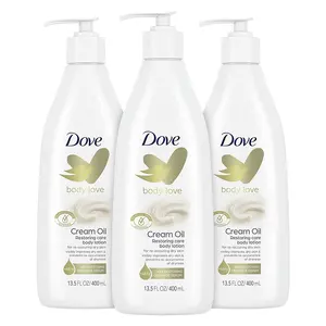 Dove Body Love Lotion pour le corps pour une peau soyeuse et lisse Beurre et parfum chaud à la vanille Adoucit la peau sèche 13.5 oz