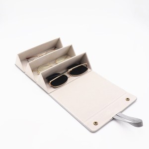 Étui <span class=keywords><strong>pour</strong></span> <span class=keywords><strong>lunettes</strong></span> optiques bleu en PU, 20 pièces, de couleur bleue, personnalisé, prix d'usine - Product Image 3