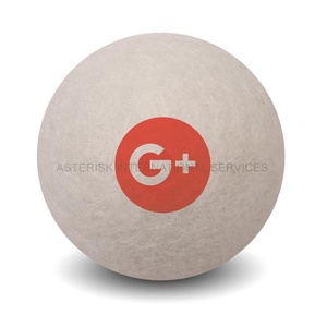 Handmade Felt Laundry Balls - Google Design Screen Print Balls - 100% Wool dryer washing balls for Laundries - Hot Sale - Product Image 2