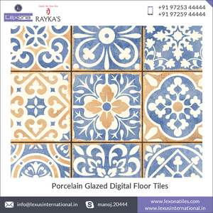 Azulejos de porcelana de grado antideslizante para interiores, azulejos de 600X600mm, completamente esmaltados, Digital, marroquí - Product Image 4