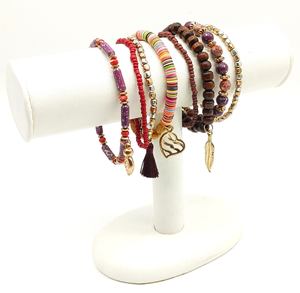 Pulsera de piedras preciosas Feng Shui para hombre y mujer, pulsera de cuentas de amatista Natural auténtica, con cristales curativos - Product Image 1