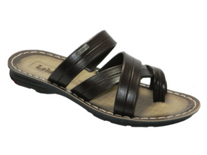 Tongs d'été pour hommes, chaussures authentiques et décontractées, sandales d'extérieur en PU - Product Image 3