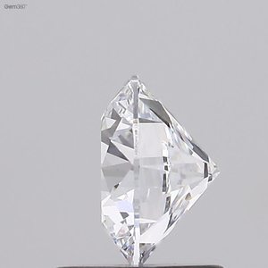 E Color ความชัดเจน VS1,ขนาด0.53Ct เพชร Labgrown ขัด,ทรงกลม HPHT-CVD เครื่องประดับเพชรเพชรหลวม - Product Image 3