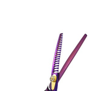 กรรไกรตัดขนสุนัขสแตนเลสสำหรับมืออาชีพ,กรรไกรตัดขนสัตว์เลี้ยงกรรไกรตัดเล็บแบบโค้ง - Product Image 3