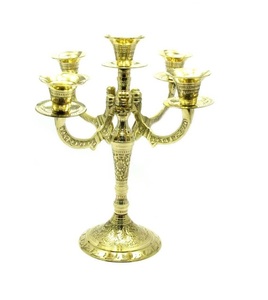 เชิงเทียนคริสตัลประกายเพชร brassworld อินเดีย - Product Image 3