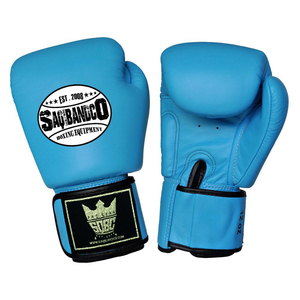 นวมต่อยมวยมวยไทยสีขาวฟ้า,ถุงมือ MMA และถุงมือต่อสู้สำหรับอุปกรณ์การต่อสู้ - Product Image 5