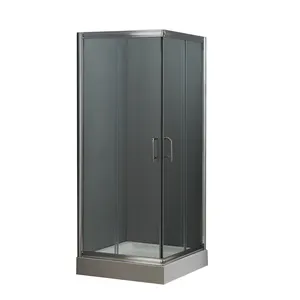 2023 Hot Selling Aluminium Profiles Shower Cabin 4 Sides Acrylic Sheet Shower Enclosures