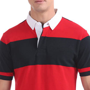 Polo 100% de algodón para hombre, camisa con logotipo bordado, Polo de lujo, camisetas de Golf personalizadas, venta al por mayor - Product Image 5