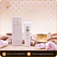 Crème pour les mains et le corps Palazzo Rosa, acide hyaluronique biologique, bisabolol, huile d'argan, protection solaire, anti-rougeurs, émollient, pour adultes