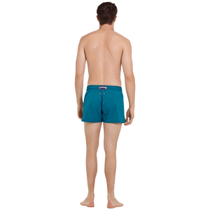 Pantalones cortos deportivos de calle personalizados para hombre, tabla de secado rápido, pesca, natación al aire libre, patrón sólido ecológico, MOQ bajo al por mayor - Product Image 3