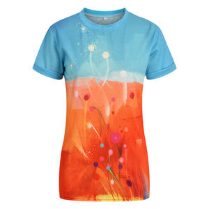เสื้อยืด Femenino สำหรับผู้หญิง,เสื้อยืดฟิตเนสสำหรับผู้หญิงขนาดใหญ่สั่งตัดสำหรับฤดูร้อน - Product Image 1
