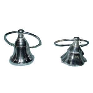 Campana de latón macizo personalizada para decoración navideña, campana colorida para Navidad, venta al por mayor - Product Image 6