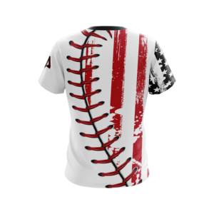 Venta al por Mayor de Camisetas de Béisbol Unisex con Logotipo Personalizado, Tendencia 2023, Ropa Deportiva, MOQ Bajo, Secado Rápido, Transpirable, Antibacteriana, Tallas Grandes - Product Image 3