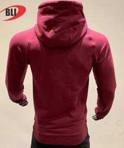 Prix de gros 2025, services OEM, sweats à capuche en molleton uni teint en coton/polyester, vêtements de mode urbaine de haute qualité - Product Image 3