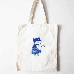 Sac de rangement en toile pliable à impression personnalisée sac de transport sac à main en toile de coton à cordon marché de gros à Surat India - Product Image 4