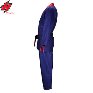 Jitsu GIS GIS ชุดกิโมโนผ้าริปสต็อปสีน้ำเงินเข้มออกแบบได้ตามที่ต้องการเสื้อผ้ากีฬาแขนยาวผ้าเบา - Product Image 3