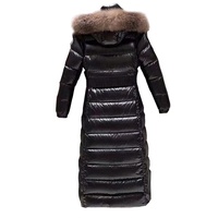 Parka longue d'hiver pour femme 2023, imperméable, épaissie, en tissu polyester, avec broderie tissée, capuche et manches amovibles, style décontracté