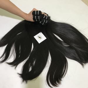 Extensions de cheveux humains 100% vierges Remy vietnamiens lisses, double trame, qualité 10A 11A 12A, super double drawn, à prix abordable - Product Image 5