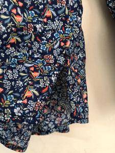 Chemise décontractée à manches longues à imprimé floral pour femmes de marque de qualité supérieure Blouse et hauts avec bouton 100% coton écologique - Product Image 5