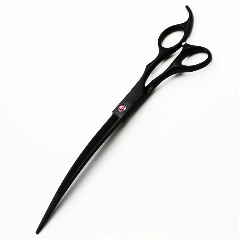 Hair Cutting Shears For Professional OEM Services Stainless Steel Curved Pet Grooming Scissors