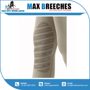 Patch au genou confortable pour femme à la demande culotte en cuir équestre taille personnalisable pour l'équitation disponible en vrac - Product Image 2