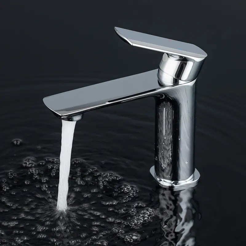 Empolo modern luxury bathroom bath   shower faucets wash water tap mixer Chrome brass sinks basin faucet