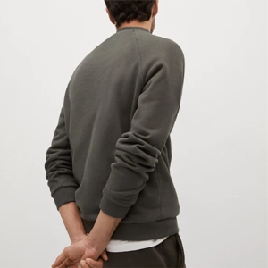 เสื้อกันหนาวธรรมดา2021,เสื้อสเวตเตอร์ลำลองผู้ชายสีพื้น - Product Image 6