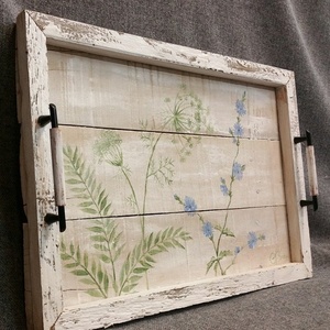 โมเดิร์นไม้ตกแต่งโต๊ะถาดคุณภาพสูง Handmade ออกแบบเน้นบ้านขายดีขายขายส่งราคาถาดเสิร์ฟ - Product Image 1