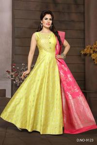 Traje Salwar de Diseño Atractivo / Ropa Tradicional India - Product Image 4