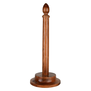 100% naturel Antique Design étagère en bois cuisine porte-papier de soie/décoration de Table porte-serviettes support pour accessoires de cuisine - Product Image 1