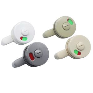 Divisores de Baño Modernos de Nailon <span class=keywords><strong>y</strong></span> PVC Ecológicos, Accesorios para Inodoros, Separadores de Baño para Niños, Indicador de Bloqueo HPL Brillante - Product Image 1