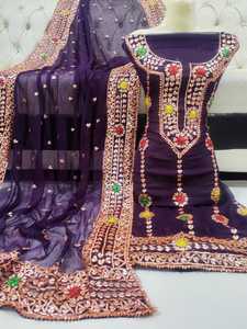 Combinaisons fait à la main, 2021 — 2022, gothique indien, tta et Paka, Tanka - Product Image 3