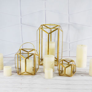 ที่วางเทียนชาสีทองขนาดเล็ก,ไฟตกแต่ง - Product Image 6