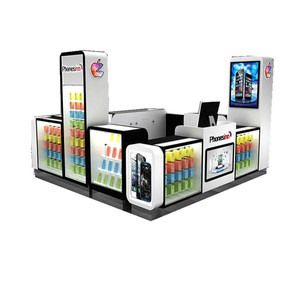 De centro comercial de accesorios para teléfono móvil del Teléfono Celular Reparación de kiosco & venta al por menor funda de teléfono móvil de escaparate para la venta - Product Image 1