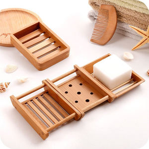 Eco Friendly Wooden <b>Soap</b> Dish <b>Holder</b> - Product Image 5