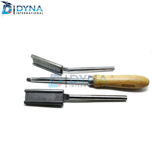 Flotador Dental, raspa ajustable, recto, ángulo doble, herramientas de caballos de veterinaria - Product Image 2