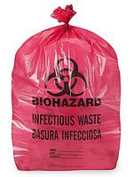 Sacs poubelles médicaux pour déchets biologiques, sacs plats en PE haute résistance, sacs poubelles pour hôpitaux