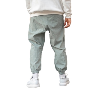 Pantalones Deportivos Extra Grandes para Hombre, 100% Poliéster, Bordados Personalizados, Detallados, con Cordones, Transpirables, de Secado Rápido, Ecológicos, Estilo Urbano - Product Image 3