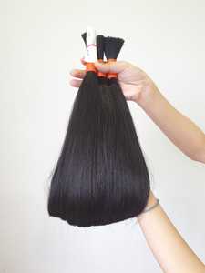 Extension de cheveux en vrac 20-80 cm, toute longueur, très épaisse, commande minnow 200gr, livraison vers la russie - Product Image 6