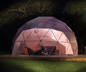 Tente de Camping de luxe pour hommes, dôme gonflable, randonnée - Product Image 1