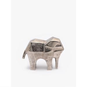 Petite Sculpture d'éléphant en métal pour la décoration de la maison, vente chaude, décor de Table en Aluminium, fabricant et fournisseur - Product Image 1