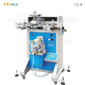 Bottle Screen Printing Machine for Ferfume Bottle Round Glass Plastic Cup Tube Printer Machinary Semi Automatic Print Equipment