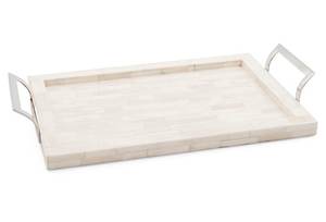 Plateau d'incrustation en os de créateur, rectangulaire, fait à la main, pour la maison, le Restaurant, l'hôtel, le mariage, plateau de transport de nourriture - Product Image 2