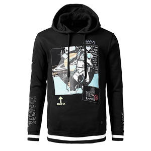 ผ้าเทอร์รี่ฝรั่งเศสขนาดใหญ่มีฮู้ดพิมพ์ซับลิเมชัน2024ของผู้ชาย - Product Image 5