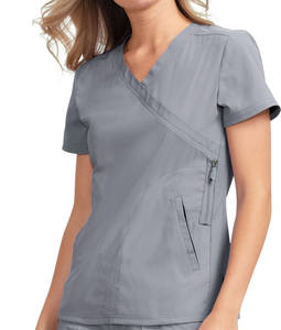 Uniforme de Hospital de manga corta de alta calidad, conjunto de traje médico de enfermería - Product Image 6