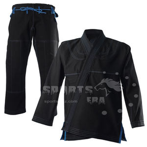 Ropa de artes marciales Jiu jitsu, 100% algodón, bordado personalizado, gran oferta - Product Image 4