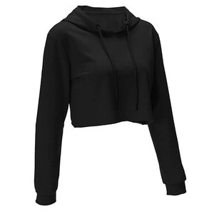 Conjunto de Sudadera Corta Deportiva para Mujer, Estampada, Tallas Personalizadas, Servicio OEM, Informal, Invierno, Impresión de Logotipo Personalizado - Product Image 5