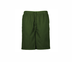 Pantalones Cortos Casuales de Color Sólido con Bolsillo Lateral, Cintura Ajustable con Cordón, Corte Holgado, para Hombre, Precio Bajo, Directo de Fábrica, Personalizables - Product Image 4